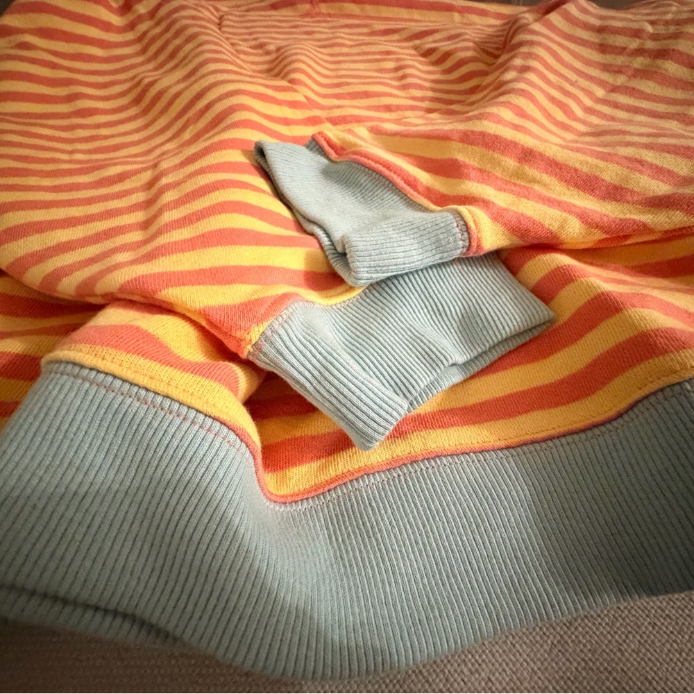 Free People |  NWOT Classic Striped Crew - Picture 9 of 12